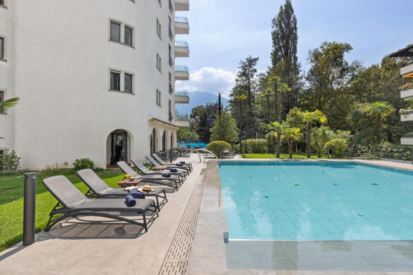 Aparthotel Al Lago Locarno Exterior foto