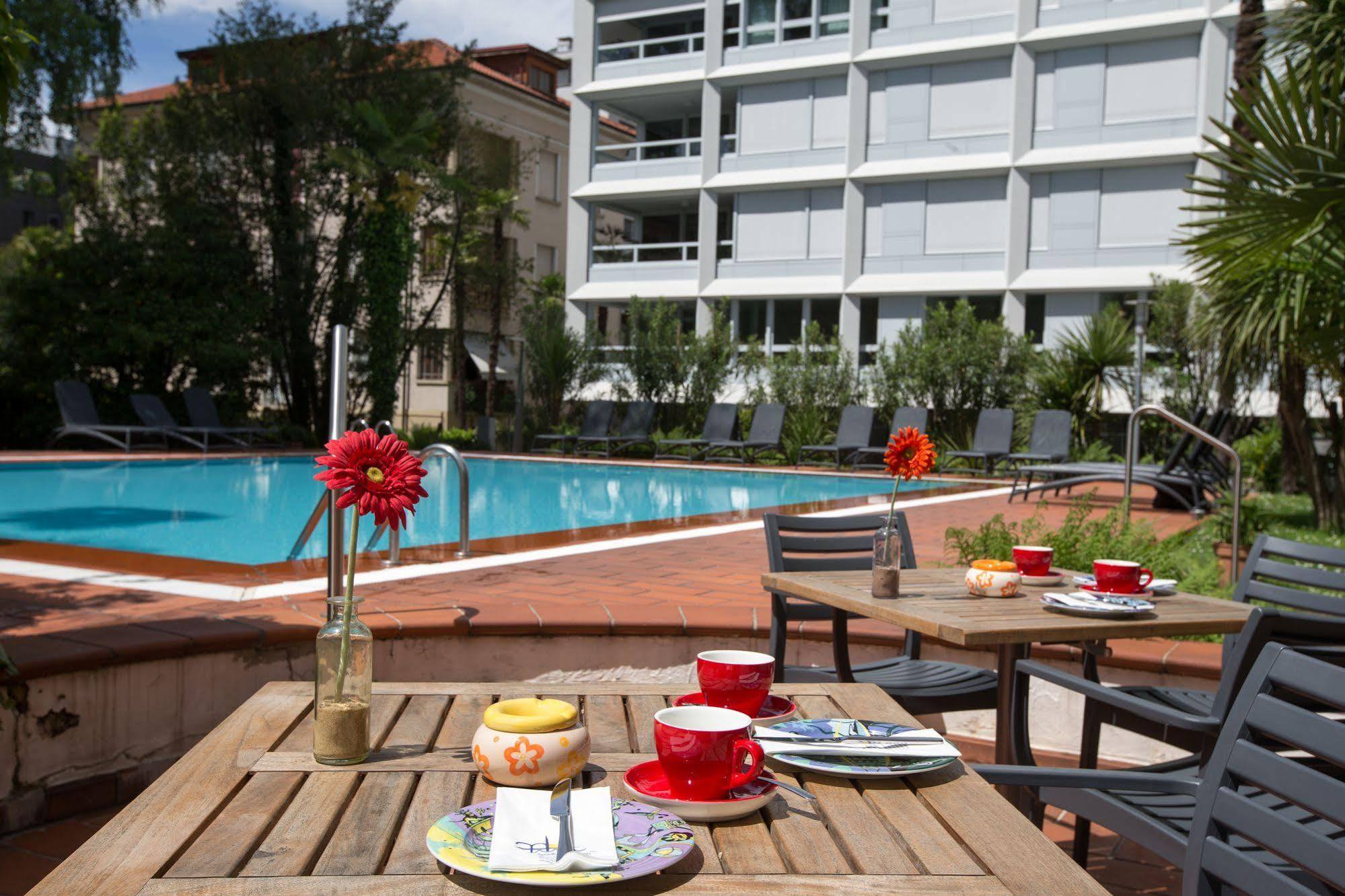 Aparthotel Al Lago Locarno Exterior foto